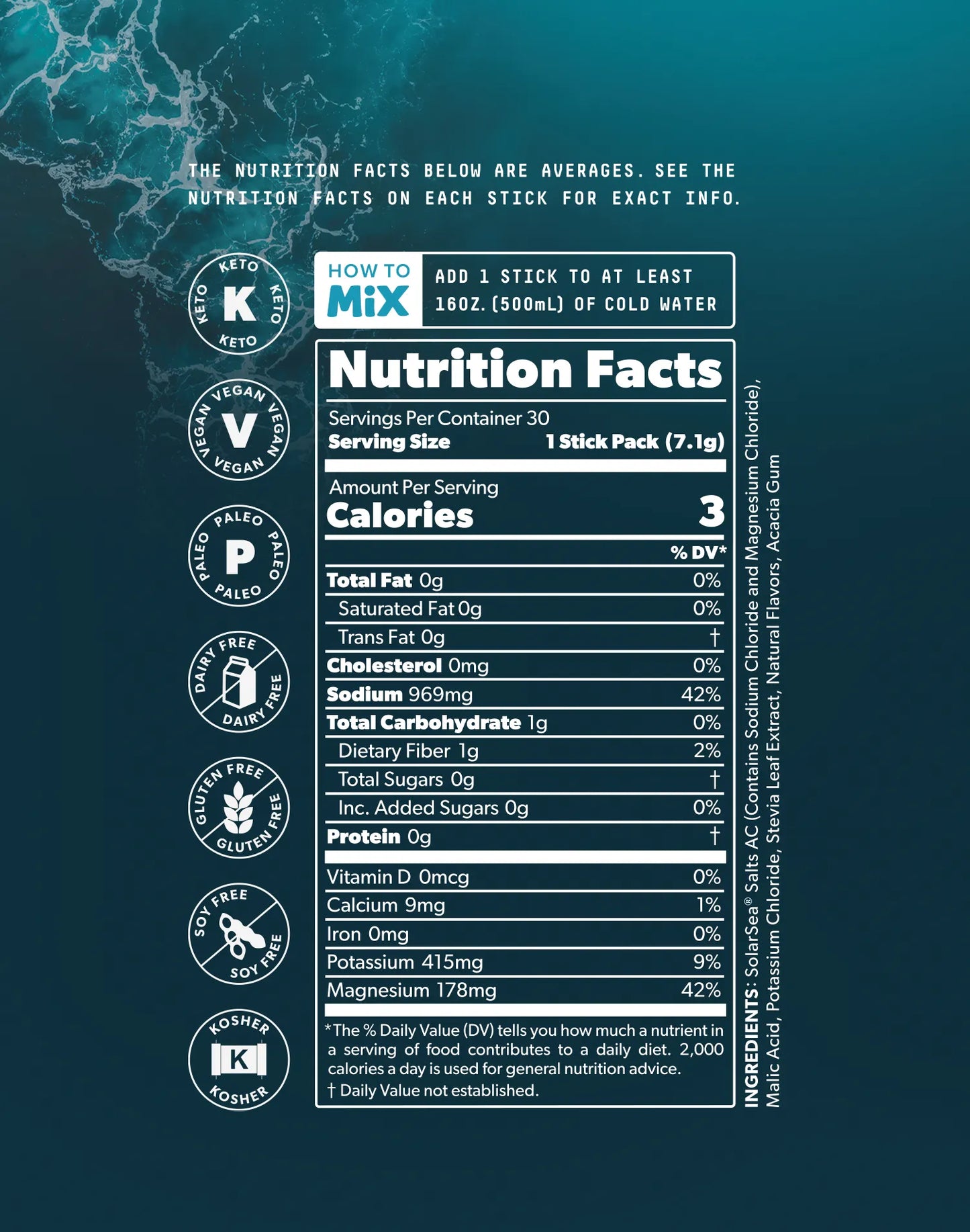 SALTT Ultra Variety - Electrolyte Powder Drink Mix