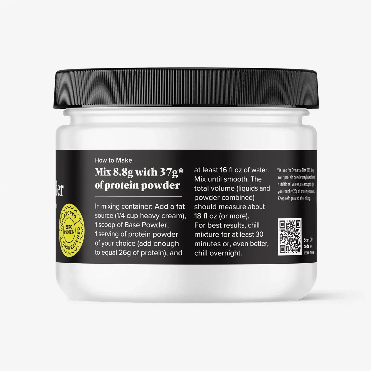 Keto Chow Vitamin Base Powder Tub - 30 Servings