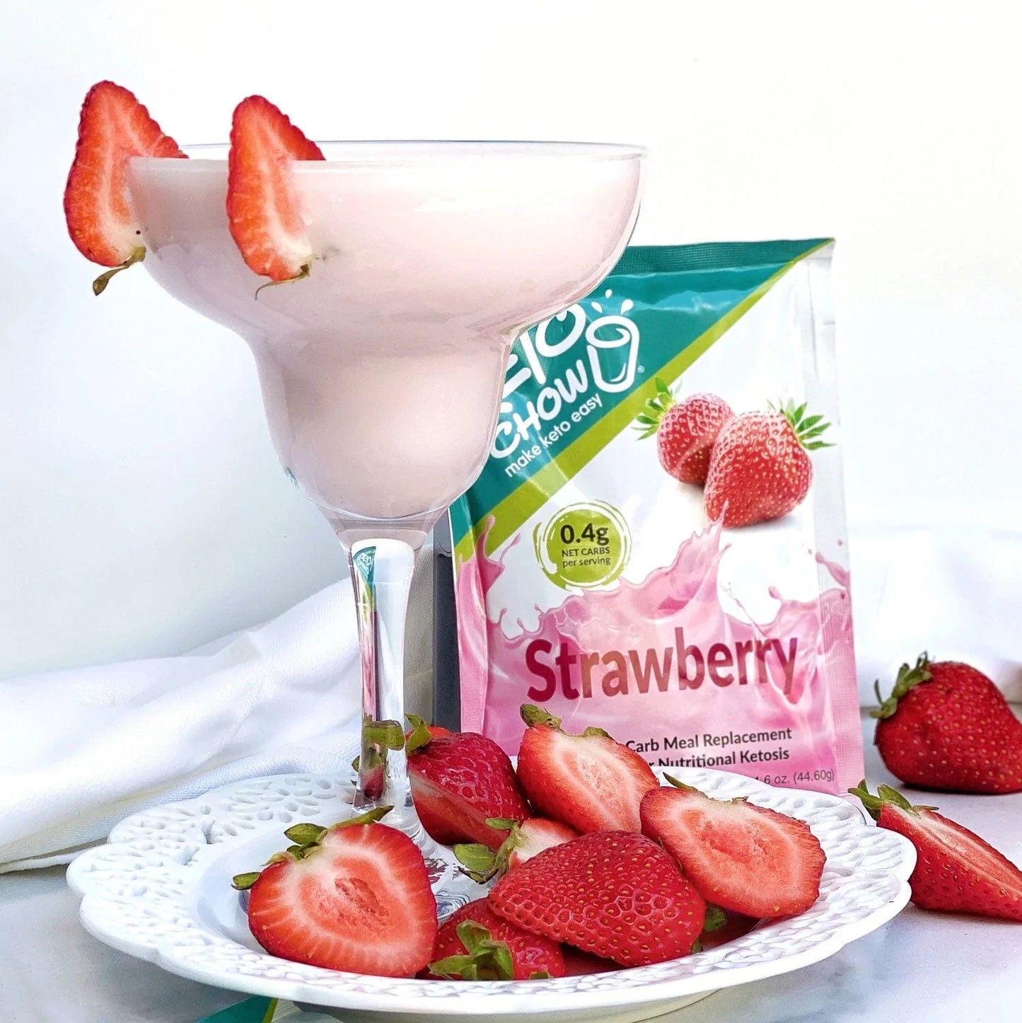 Keto Chow Strawberry Single Meal (Clearance Offer)
