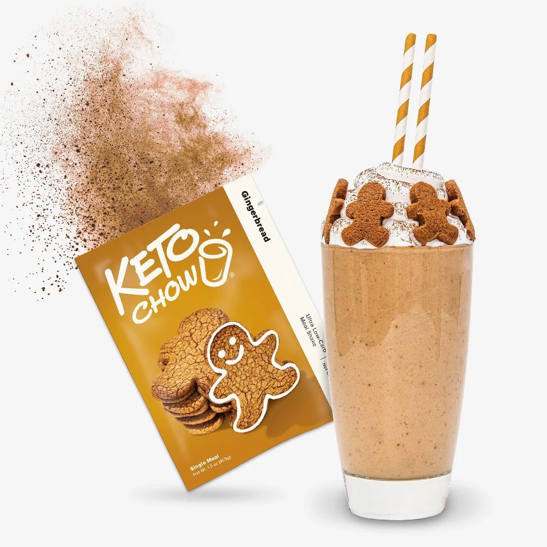 Keto Chow Gingerbread - Ultra Low Carb Meal Shakes
