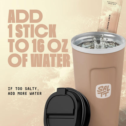 SALTT New Ultra Variety 15 and 30 Pack Options - Electrolyte Powder Drink Mix