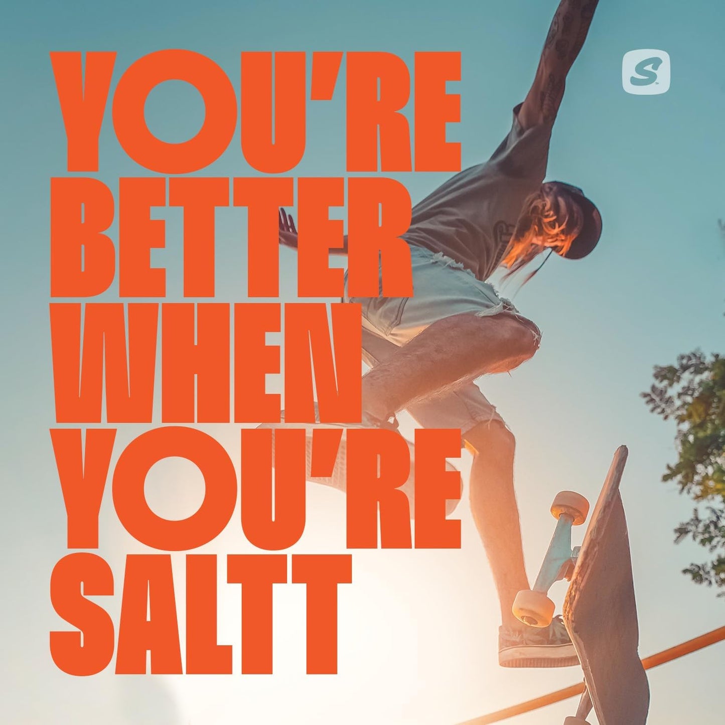 SALTT Feelin' Peachy - Electrolyte Powder Drink Mix - 30 Pack and Single Stick Options