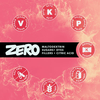 SALTT New Fruit Variety 15 and 30 Pack Options - Electrolyte Powder Drink Mix