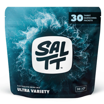 SALTT New Ultra Variety 15 and 30 Pack Options - Electrolyte Powder Drink Mix