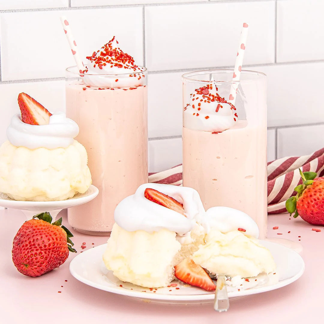 Keto Chow Strawberry Cream - Ultra Low Carb Meal Shakes