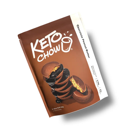 Keto Chow Chocolate Peanut Butter - Ultra Low Carb Meal Shakes