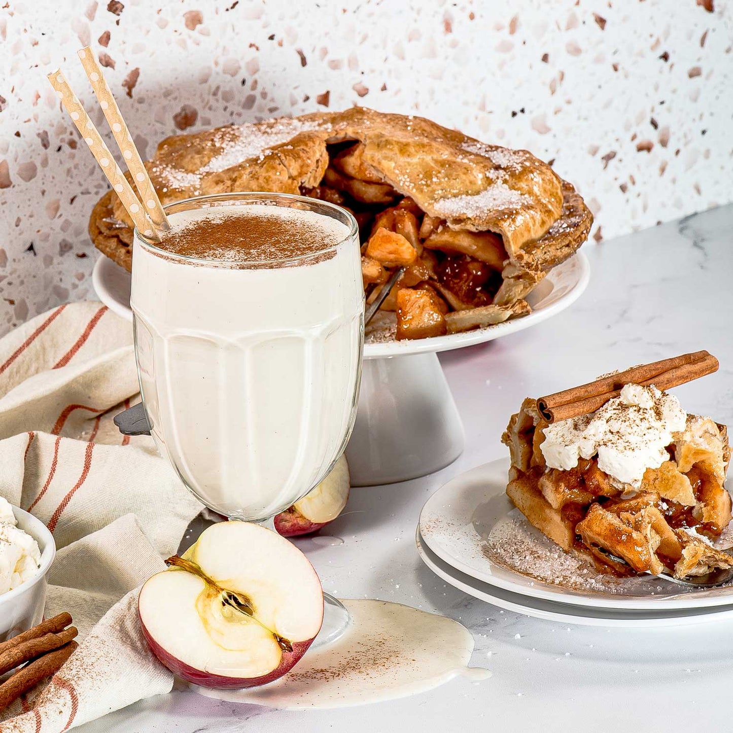 Keto Chow Apple Pie - Ultra Low Carb Meal Shakes