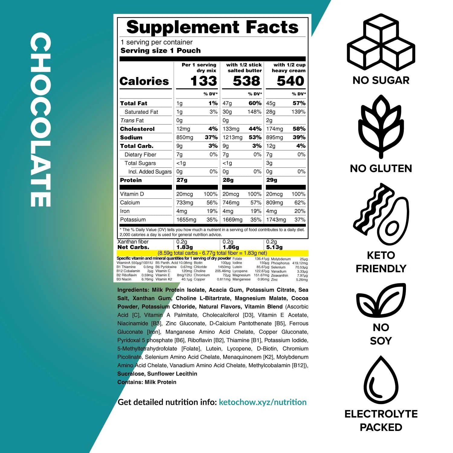 KETO CHOW CHOCOLATE Keto Chow New Zealand