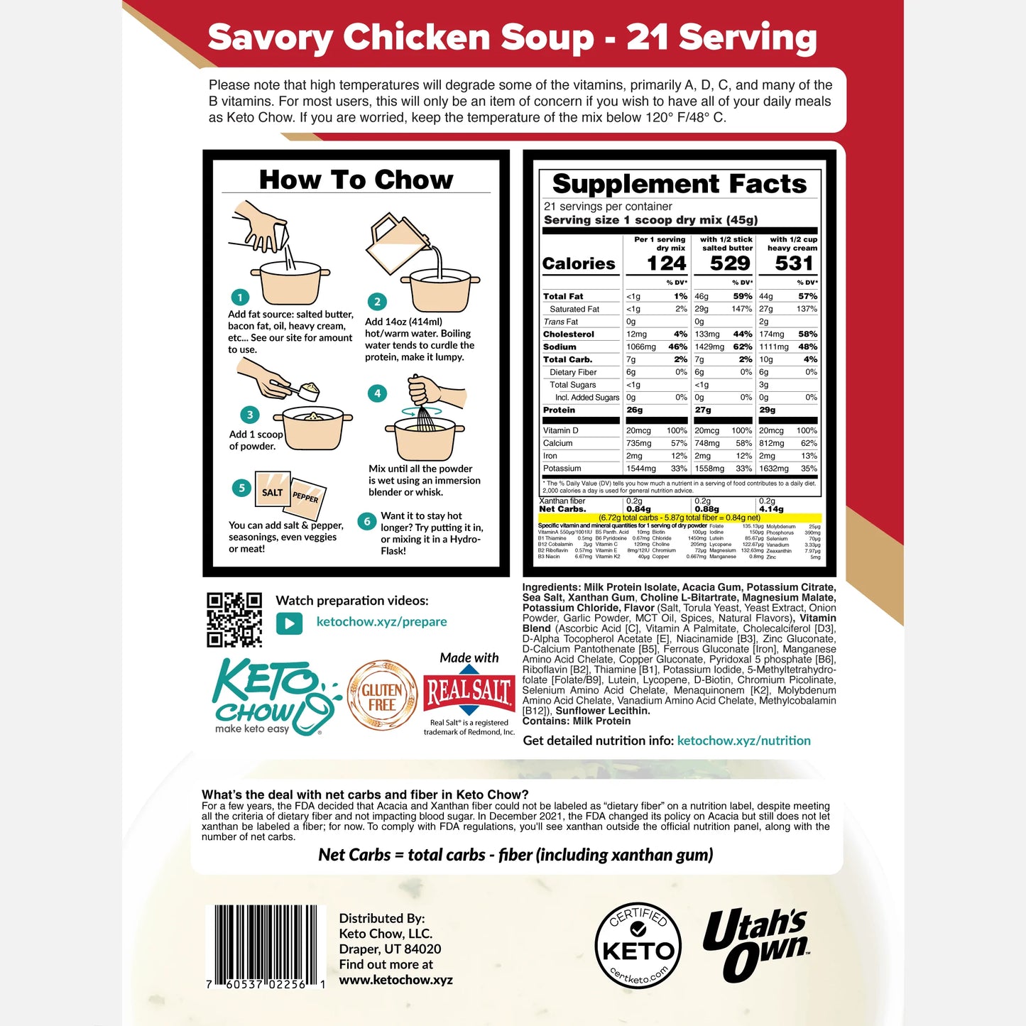Savoury Chicken Soup Base Old Packaging